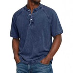 Men's Vintage Distressed Crewneck T-Shirt | 10 Colors S–4XL