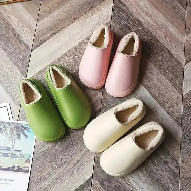 eva dog slippers | waterproof pet shoes | indoor winter footwear | ultrasonic cleaning