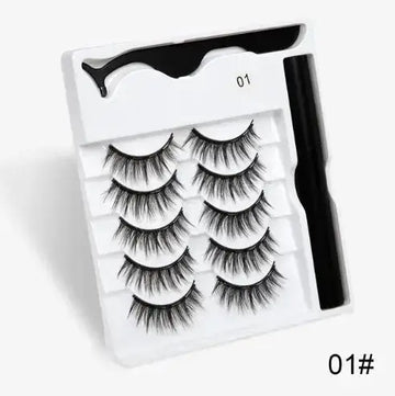magnetic false eyelashes | reusable eyelash extensions | easy-to-apply lashes | ultrasonic cleaning