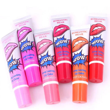 Amazing 6 Colors Peel Off Liquid Lipstick Waterproof Long Lasting Lip Gloss Mask Moisturizer Makeup Tear Pull Lip Lint Cosmetic Meifu Market