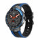 New Spaceman Dial Smart Bracelet Watch Yellow - reverse side showing construction