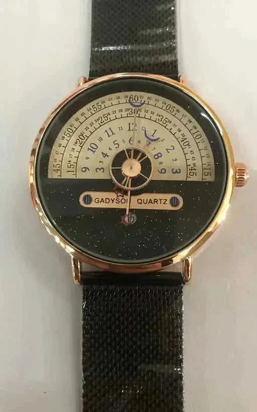 sapphire crystal glass | 50m water resistant | everyday wear timepiece | energy saving