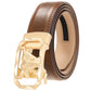 Fashion Men's Leather Belt Alloy Automatic Buckle meifu market