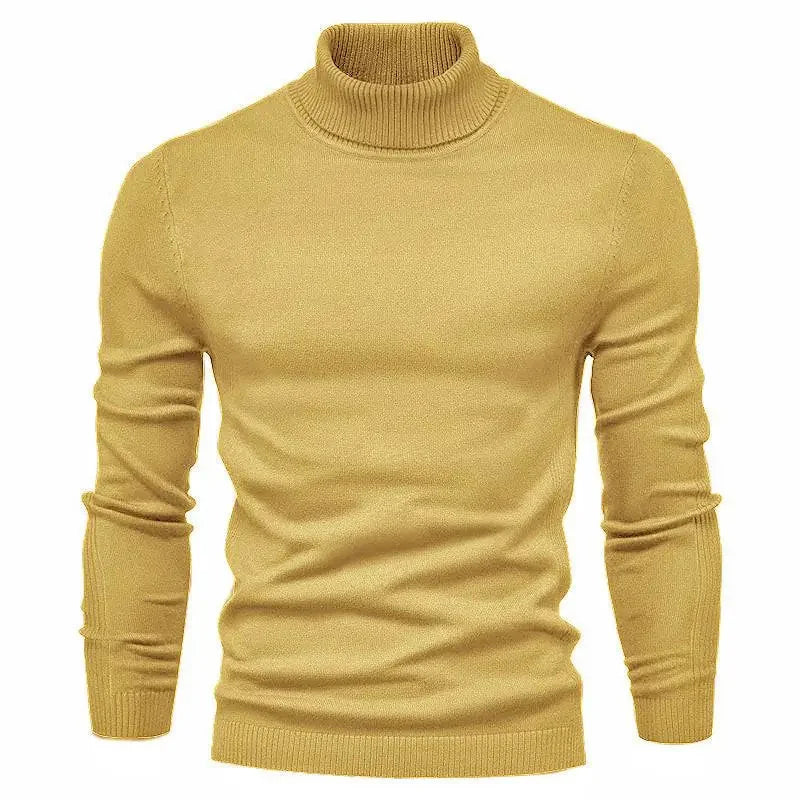 merino wool turtleneck sweater | slim-fit thermal pullover | winter layering essential | energy saving