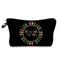 waterproof cosmetic bag | travel makeup organizer with zipper | pvc material toiletry bag | ultrasonic cleaning