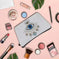 waterproof cosmetic bag | travel makeup organizer | leak-proof toiletry bag | ultrasonic cleaning