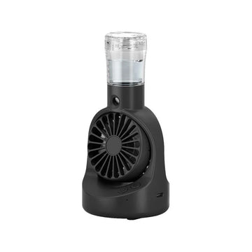 portable handheld spray fan | 4-speed mist fan | usb charging mini fan | ultrasonic cleaning