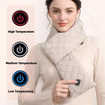 usb powered scarf | outdoor winter activities | heated neck warmer | ultrasonic cleaning