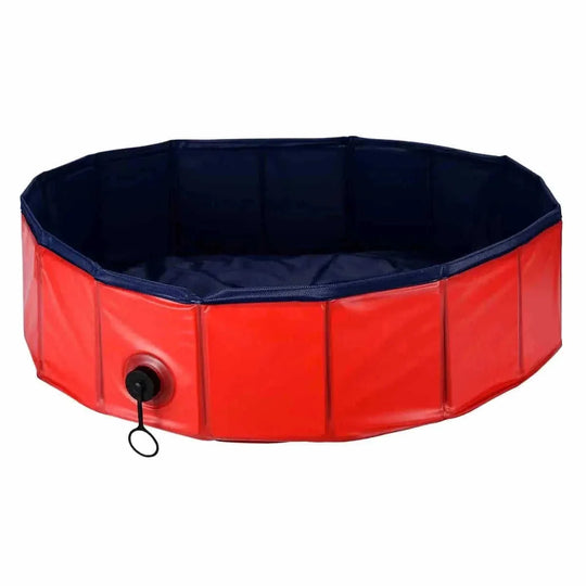 foldable pet pool for dogs | heavy-duty pvc dog pool | large foldable pet bath tub | energy saving