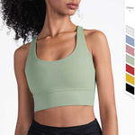 Slim-Fit Moisture-Wicking Nylon Yoga Vest for Studio Wear
