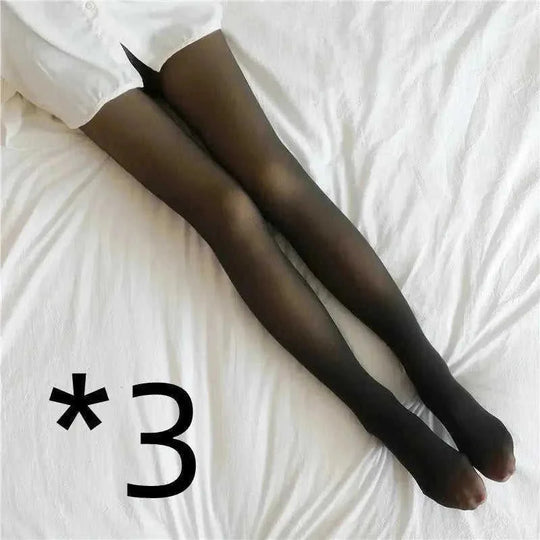 fleece lined tights for women | thermal winter leggings plus size | opaque fleece lined pantyhose | ultrasonic cleaning