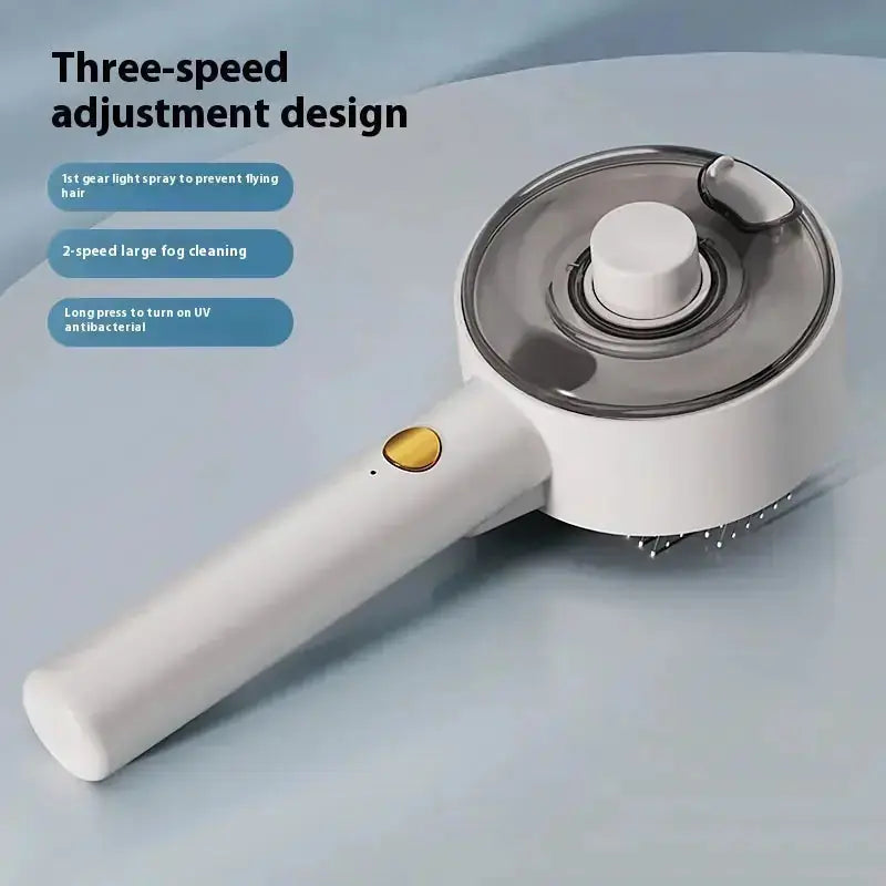 Animal Hair Remover Brush Dog And Cat Steam Brush Pet Self Cleaning Dog Brush Grooming Removes Cat Hairs Cat Dog Accessories Pet Products - 1pcs deshedding brush   new pet hair remover comb for shedding  pet grooming brush for dogs and cats long and short hair