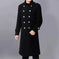 Autumn And Winter New Slim-fit Wool Coat Men's Coat 2XL - styled ftcayanz men's wool coat winter slim fit pea coats single...