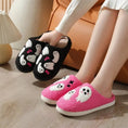 plush ghost slippers | non-slip indoor house shoes | cartoon halloween footwear | ultrasonic cleaning