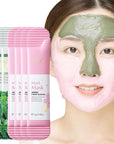 50pcs Japan Sakura Clay Mask for Face Deeply Cleansing Moisturizing Oil - Control Anti - Aging Wrinkle Pink Mud Mask Facial Skincare - Meifu Market