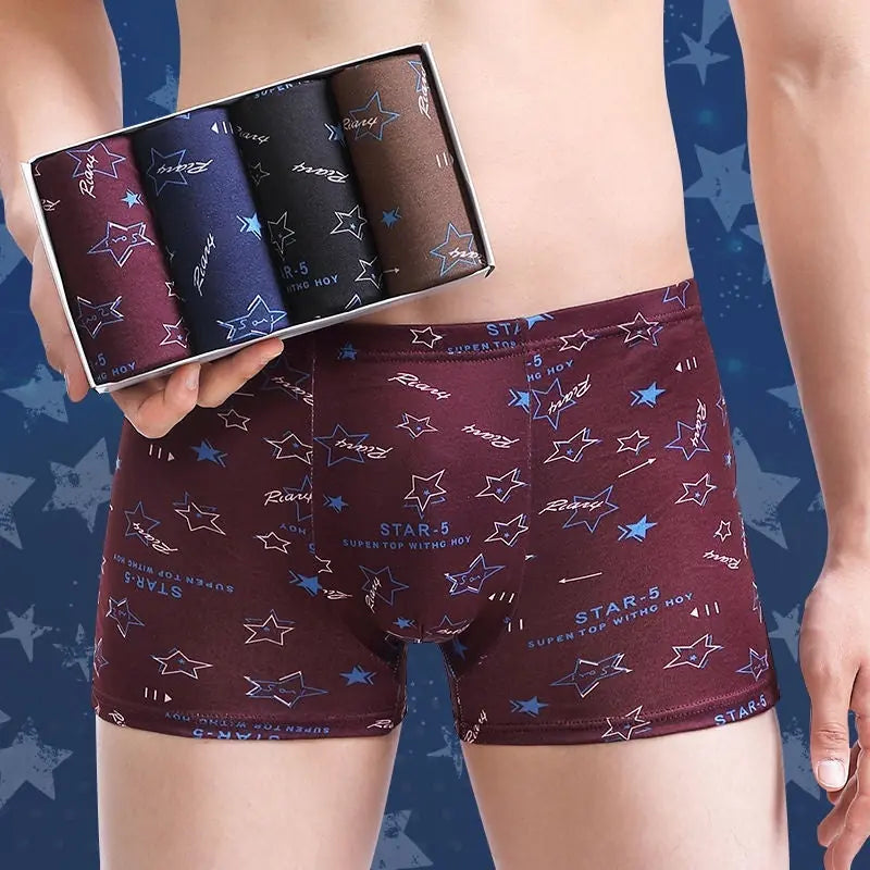 Men's Boxer Briefs Student Trendy Fashion New Meifu Market