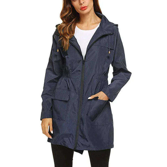 Waterproof Light Raincoat Hooded Windbreaker Mountaineering Jacket Women's Jacket Meifu Market