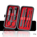 pedicure tool set for home use | heavy duty cuticle nippers | free shipping nail grooming kit | ultrasonic cleaning