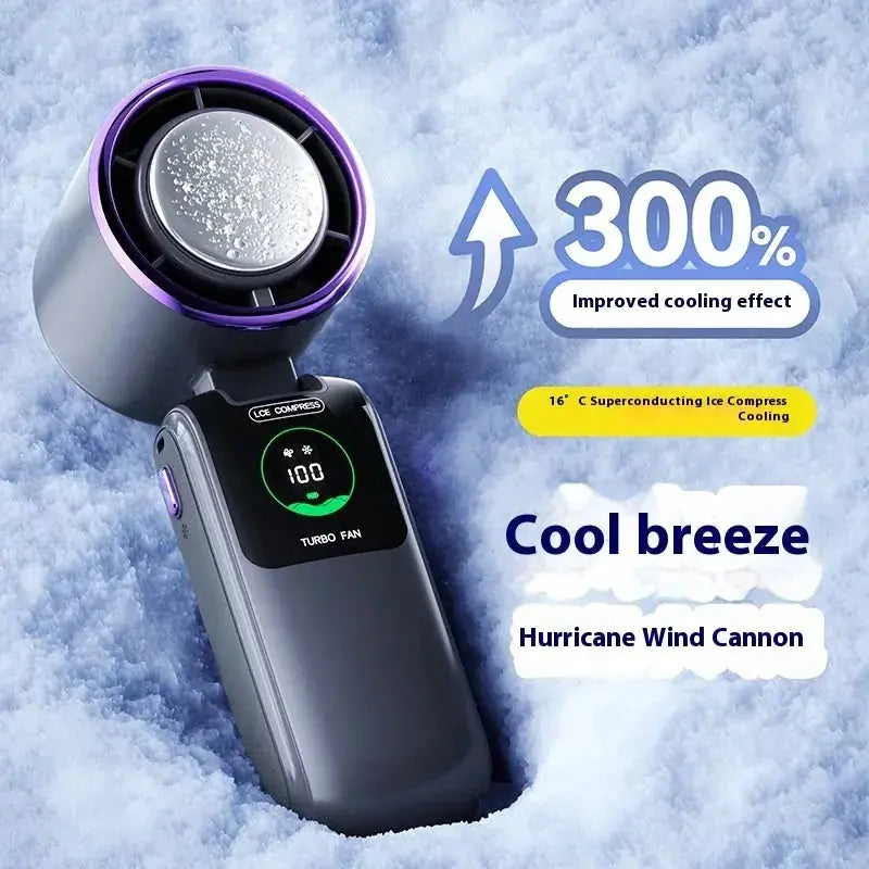 high-speed handheld fan | adjustable speed mini fan | portable folding fan | energy saving