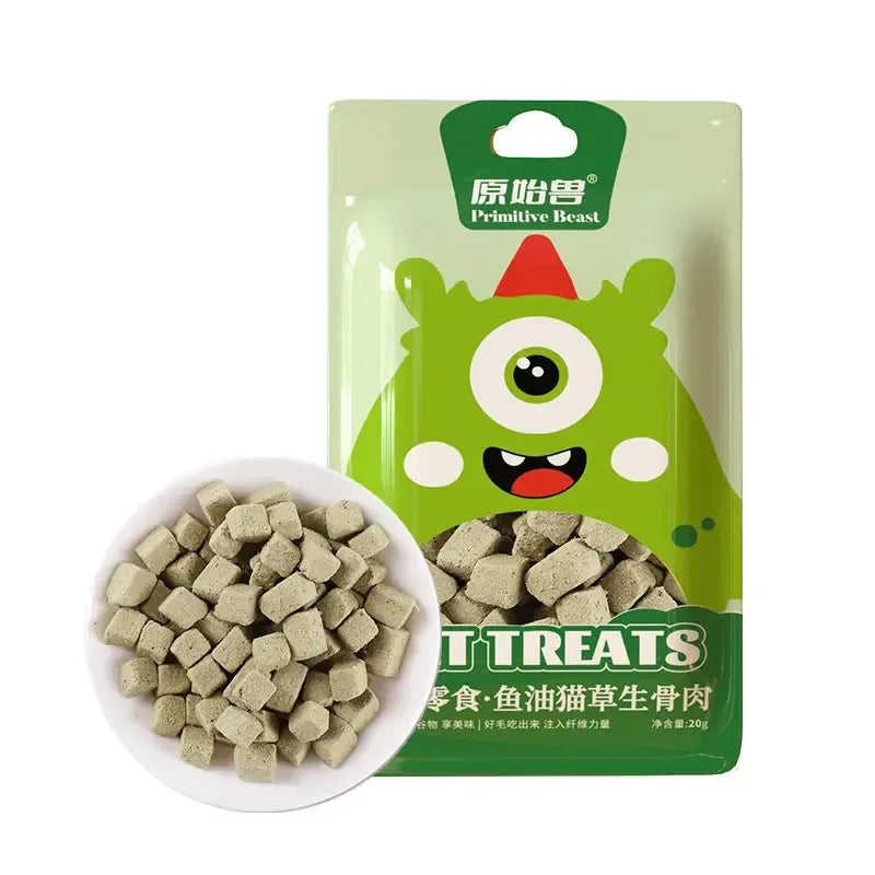 Pet Freeze-dried Snacks Egg Yolk Chicken Grains Dog Cat Snacks Meifu Market
