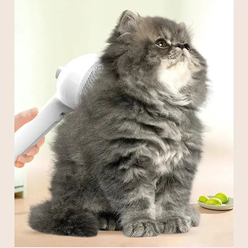 Pet Comb Self Cleaning Pets Hair Remover Brush For Dogs Grooming Tools Dematting Comb Built-in Mist Humidifier Pet Products Meifu Market