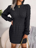 Casual Twisted Waist-cinching Bodycon Dress With A Sweater Dress Base Meifu Market