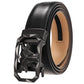 Fashion Men's Leather Belt Alloy Automatic Buckle meifu market
