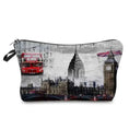 waterproof cosmetic bag | travel makeup bag for women | eiffel tower printed toiletry bag | ultrasonic cleaning