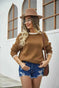 merino wool blend knitwear | oversized fit pullover | breathable winter sweater | ultrasonic cleaning