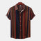 quick-dry polyester shirt | breathable linen blend fabric | short sleeve button down | energy saving
