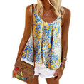 Digital printed floral vest sling 3XL - affordable digital printed floral sling vest review back detail