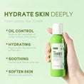 green tea toner for oily skin | 100ml hydrating facial toner | daily skincare routine essential | energy saving