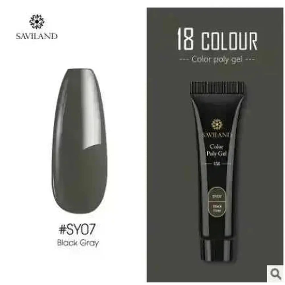 15g nail colored crystal extension glue SY12 - color variant display