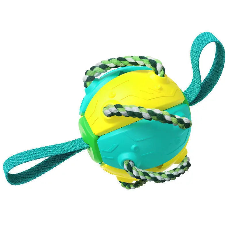 Interactive Dog Football Soccer Ball With Tabs Inflated Training Toy Outdoor Border Collie Balls Pet Products Meifu Market