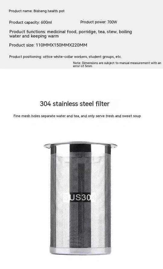 portable electric kettle | stainless steel travel kettle | mini water boiler for tea | ultrasonic cleaning