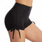 high-waisted compression shorts | seamless workout shorts | moisture-wicking fabric | ultrasonic cleaning