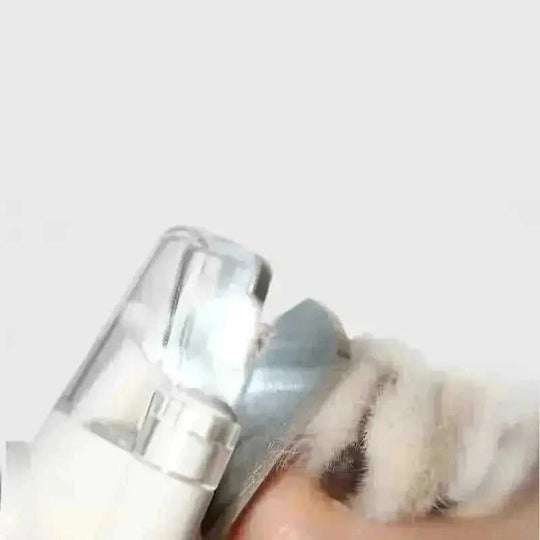 Anti-bleeding Nail Clippers For Pets - back view (pattern: check)