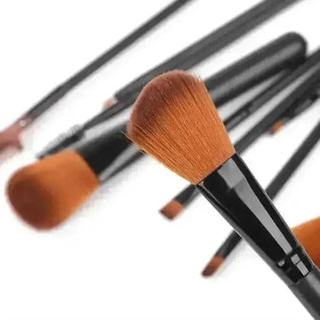 12pcs Professional Makeup Brush Set - Blush Eyeshadow Highlighter Brushes