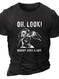 oversized fit t-shirt | tall men clothing | cotton blend fabric | energy saving