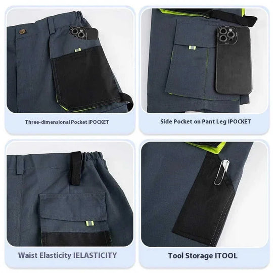 quick-dry fabric pants | lightweight summer work pants | stretchable cargo pants | ultrasonic cleaning