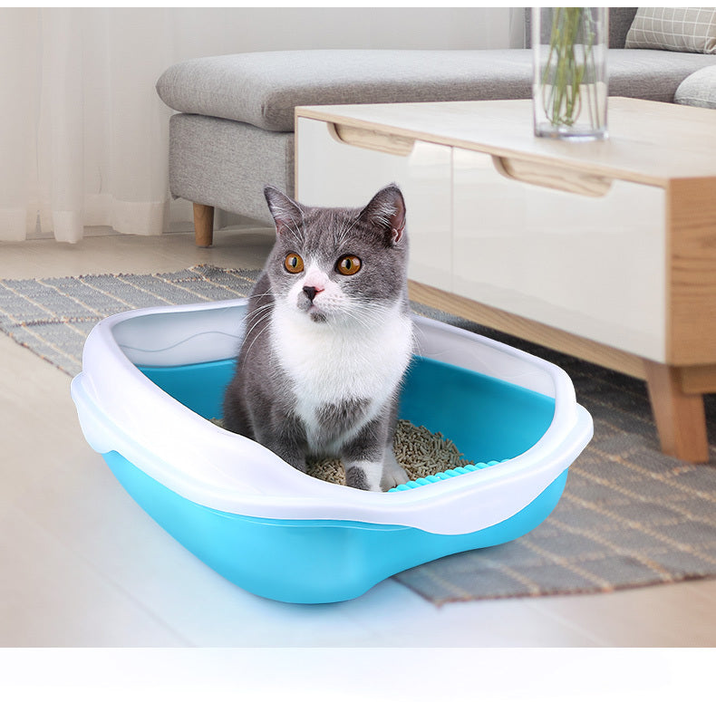 Semi Enclosed Cat Sized Thickened Splash Proof Toilet Meifu Market