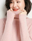 pure cashmere turtleneck sweater | 100 percent cashmere turtleneck | soft cashmere turtleneck women | energy saving