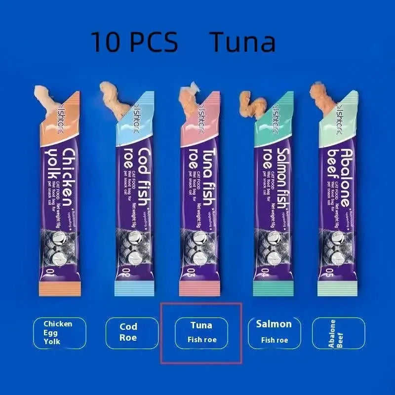 Cat Strip Kittens Nutrition Fat Hair Chin Wet Food Package Pet Cat Snacks Meifu Market