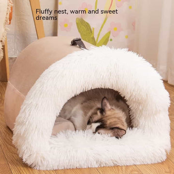 winter warm dog nest 