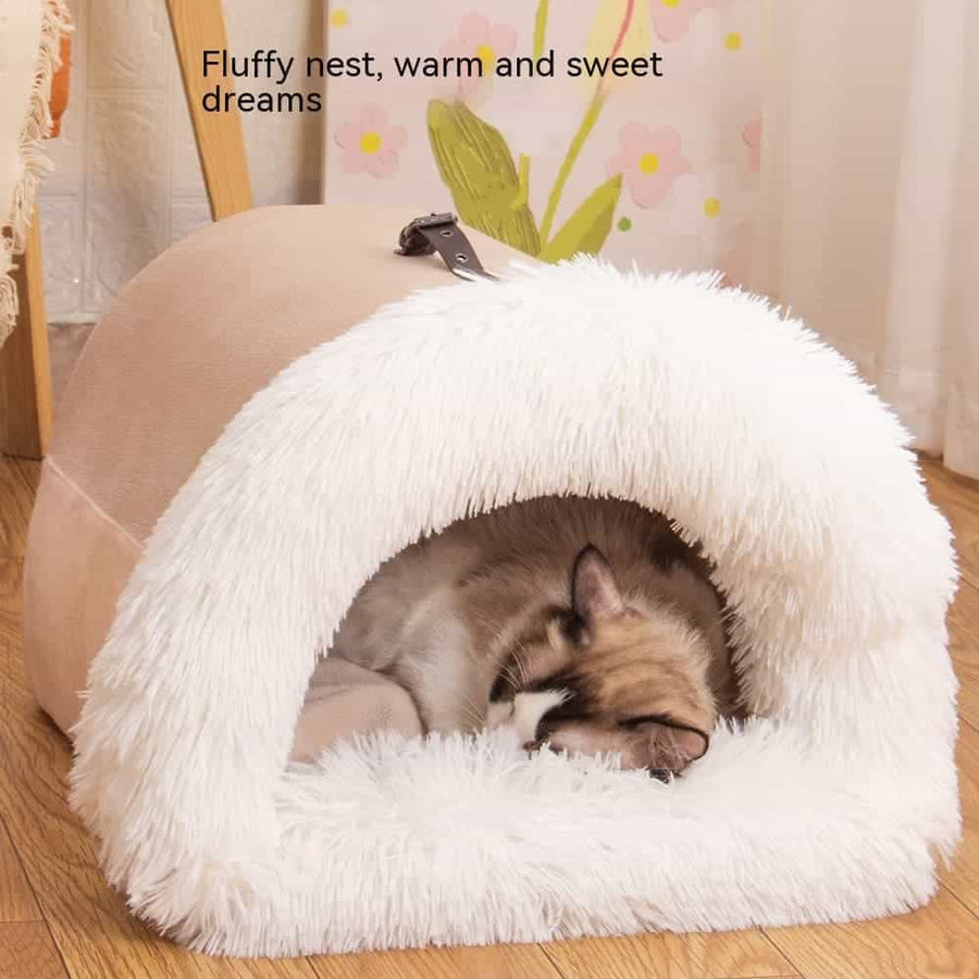 winter warm dog nest