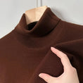 non-scratch merino wool | thermal turtleneck sweater | heavyweight knit sweater | energy saving