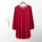 modal fabric pajamas | plus size loose fit sleepwear | long sleeve nightwear for women | ultrasonic cleaning