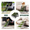 Foldable Dog Ramp For Cars, SUVs, Trucks, Portable Pet Dog Stairs For Large Dogs With Non-Slip Surface Reinforced Design, ...
