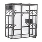 Oversized Cat Cage - Grey Meifu Market