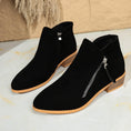 Suede European And American Style Women's Ankle Boots Meifu Market